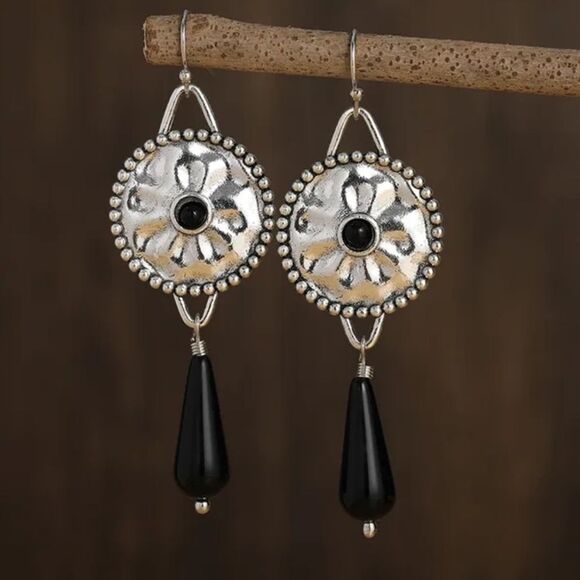 Boho dangle earrings A360 - Picture 1 of 4